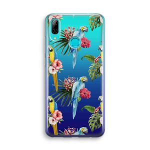 Kleurrijke papegaaien: Huawei P Smart (2019) Transparant Hoesje