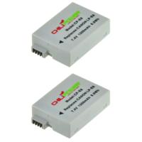 ChiliPower LP-E8 accu voor Canon - 1300mAh - 2-Pack