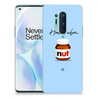 OnePlus 8 Pro Siliconen Case Nut Home - thumbnail