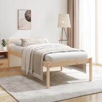 Seniorenbed massief grenenhout 100x200 cm Seniorenbed massief grenenhout 100x200 cm
