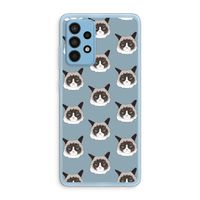 It's a Purrr Case: Samsung Galaxy A52 Transparant Hoesje