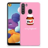 Samsung Galaxy A21 | Siliconen Case | Nut Boyfriend