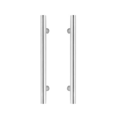 Intersteel Deurgrepen set T-vorm 1000x70mm geborsteld RVS