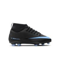 Nike Mercurial Superfly 10 Club Gras / Kunstgras Voetbalschoenen (MG) Kids Zwart Lichtblauw
