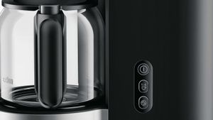 Braun Base KF 5120 BK koffiezetapparaat Combinatiekoffiemachine 1,2 l Volledig automatisch