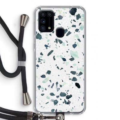 Terrazzo N°2: Samsung Galaxy M31 Transparant Hoesje met koord
