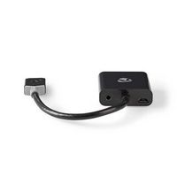 Nedis CCBW34900AT02 video kabel adapter 0,2 m VGA (D-Sub) HDMI Type A (Standaard) Antraciet - thumbnail