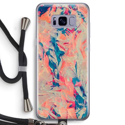 Alone: Samsung Galaxy S8 Transparant Hoesje met koord