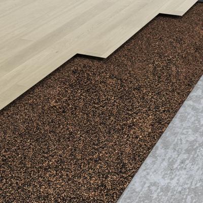 VidaXL Kurk op rol 100x200 cm 2 mm rubber