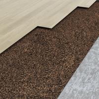 VidaXL Kurk op rol 100x200 cm 2 mm rubber - thumbnail