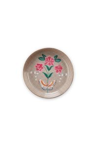 Pip Studio Blushing Birds Theetip Khaki 9 cm