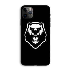 Angry Bear (black): iPhone 11 Pro Max Biologisch afbreekbaar hoesje