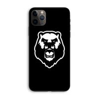 Angry Bear (black): iPhone 11 Pro Max Biologisch afbreekbaar hoesje