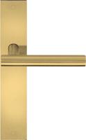 Formani Basics LB7-19P236SFC deurkruk ongeveerd op schild blind - PVD mat goud