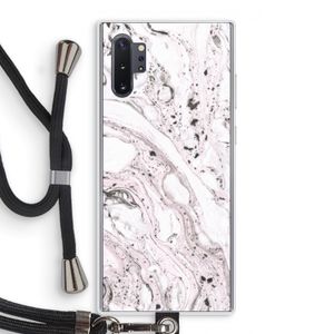 Mengelmoes: Samsung Galaxy Note 10 Plus Transparant Hoesje met koord