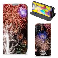 Samsung Galaxy M31 Hippe | Standcase | Vuurwerk