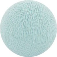 25 losse Cotton Ball's (Licht Aqua)