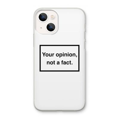 Your opinion: iPhone 13 mini Transparant Hoesje