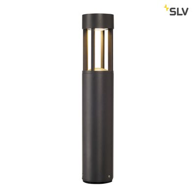 Buitenlamp staand design SLOTS 45 aluminium antraciet incl. LED 6,3W 3000K
