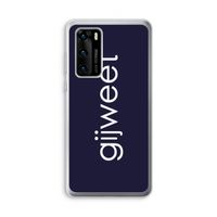 Gijweet: Huawei P40 Transparant Hoesje
