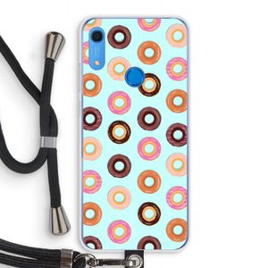 Donuts: Huawei Y6s Transparant Hoesje met koord