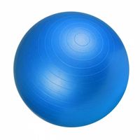 Fitnessbal Ø 65 cm - incl. Pomp - Gym bal - Yoga - Belastbaar tot 500 kg - Blauw - thumbnail