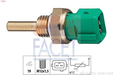 Temperatuursensor 73211
