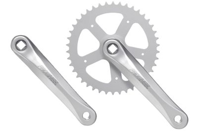 ProWheel Aluminium Crankset 42t - Zilver ProWheel Aluminium Crankset 42t - Zilver