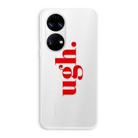 Ugh: Huawei P50 Transparant Hoesje