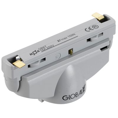 GB 67 1f Railadapter met schroefbevestiging N100 - Grijs