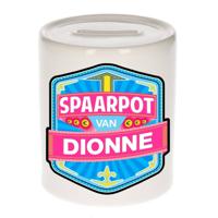 Vrolijke kinder spaarpot voor Dionne - Spaarpotten - thumbnail