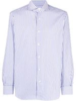 Mazzarelli chemise à rayures - Bleu