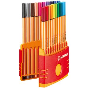 Point 88 Colorparade fineliners, 20 stuks