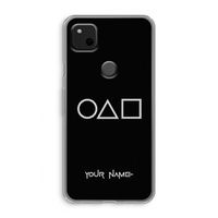 Squid Game: Google Pixel 4a Transparant Hoesje