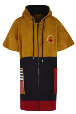 Wave Hawaii Bamboo Poncho Zip Dusty