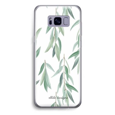 Branch up your life: Samsung Galaxy S8 Plus Transparant Hoesje