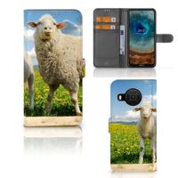Nokia X10 | Nokia X20 | Telefoonhoesje | Met pasjeshouder | Schaap en Lammetje