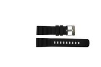 Timex horlogeband P2N810 / T2N810 Rubber Zwart 22mm