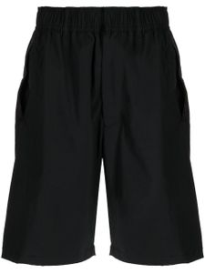 izzue short à patch logo - Noir