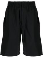 izzue short à patch logo - Noir