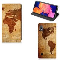 Samsung Galaxy A10 | Book Cover | Wereldkaart