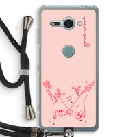 Best Friends: Sony Xperia XZ2 Compact Transparant Hoesje met koord