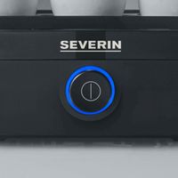 Severin EK 3166 6 eieren 420 W Zwart - thumbnail