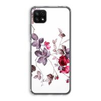 Mooie bloemen: Samsung Galaxy A22 5G Transparant Hoesje