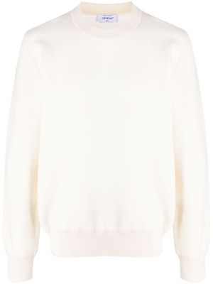 Off-White sweat en coton à motif Arrows - Tons neutres