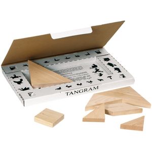 Houten Tangram, 7dlg.