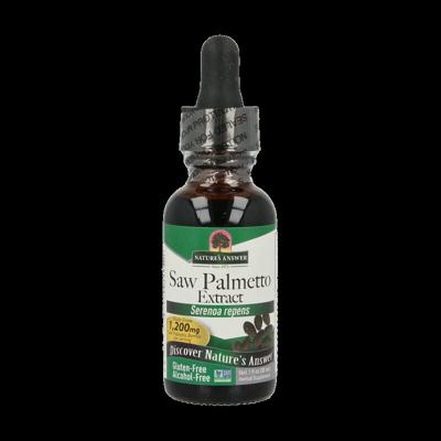Natures Answer Saw Palmetto extract alcoholvrij 30 Milliliter