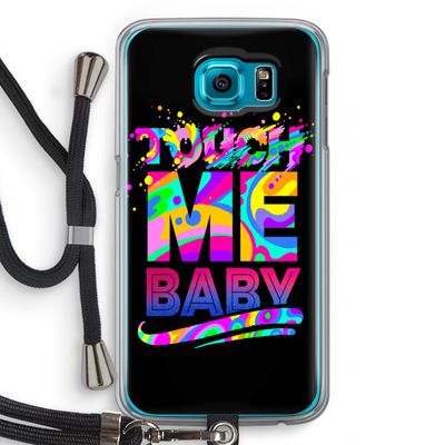 Touch Me: Samsung Galaxy S6 Transparant Hoesje met koord