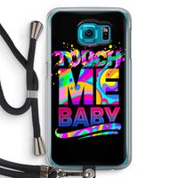 Touch Me: Samsung Galaxy S6 Transparant Hoesje met koord