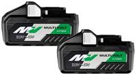 Hikoki bsl36b18 twin pack accu's multivolt b | 2x mv-b 36v 4,0ah/18v 8,0ah - 375575